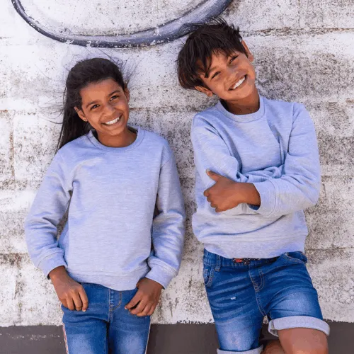 kids crew neck sweater