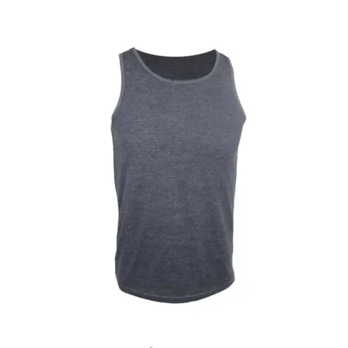 Mens vest Charcoal Melange