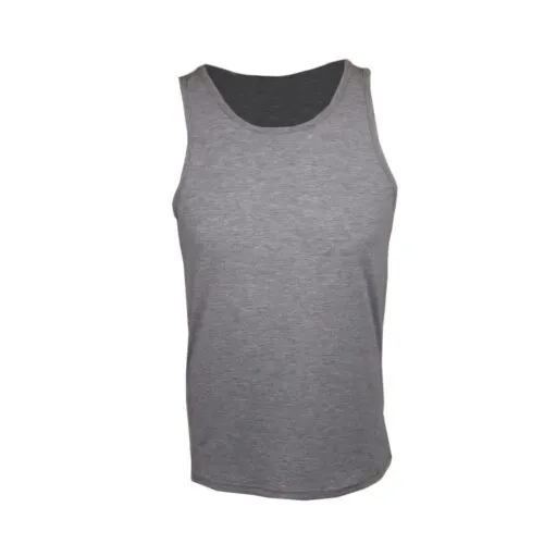 Mens vest GreyMelange
