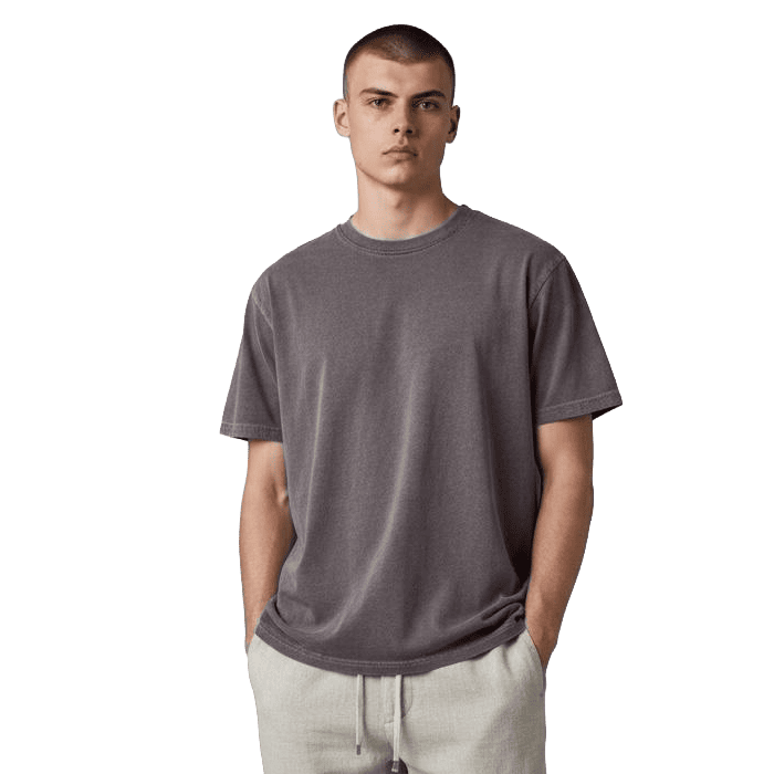 PIGMENT DYED HEAVYWEIGHT TEE'